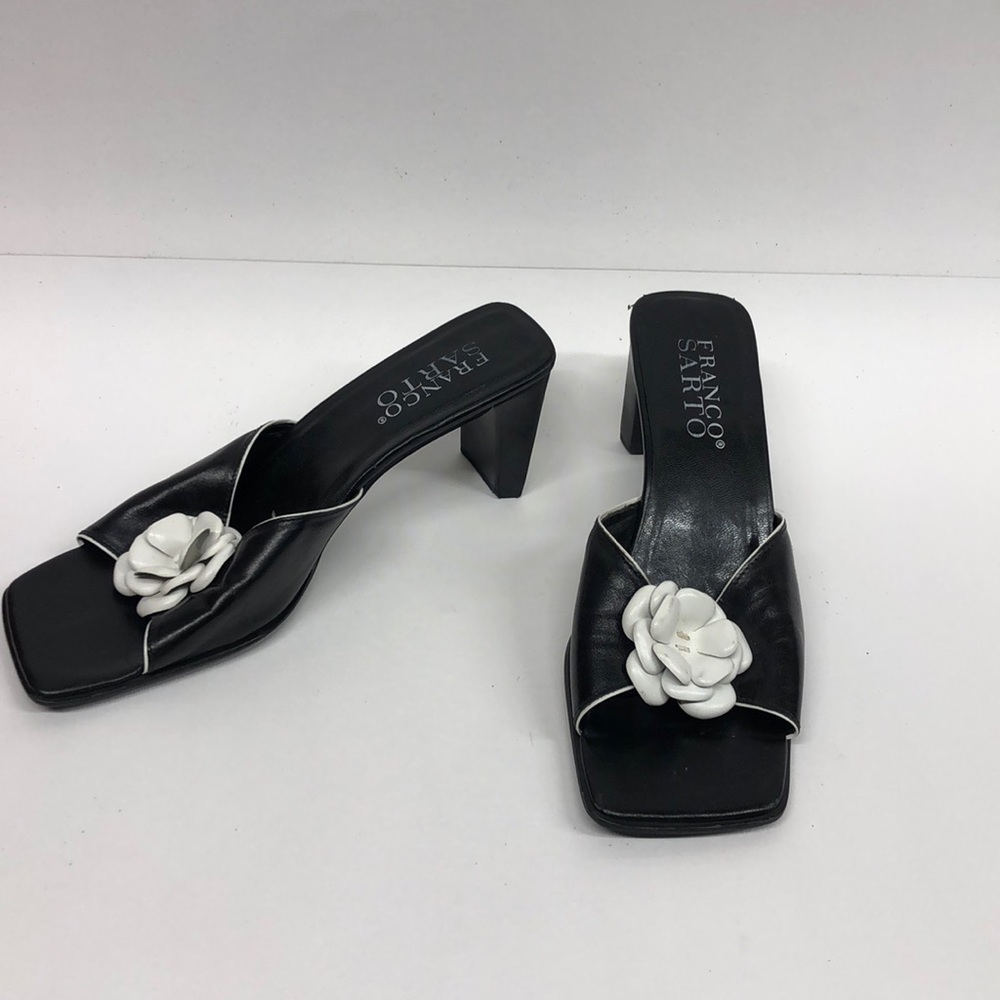 Franco Sarto 8 1/2 black sandals